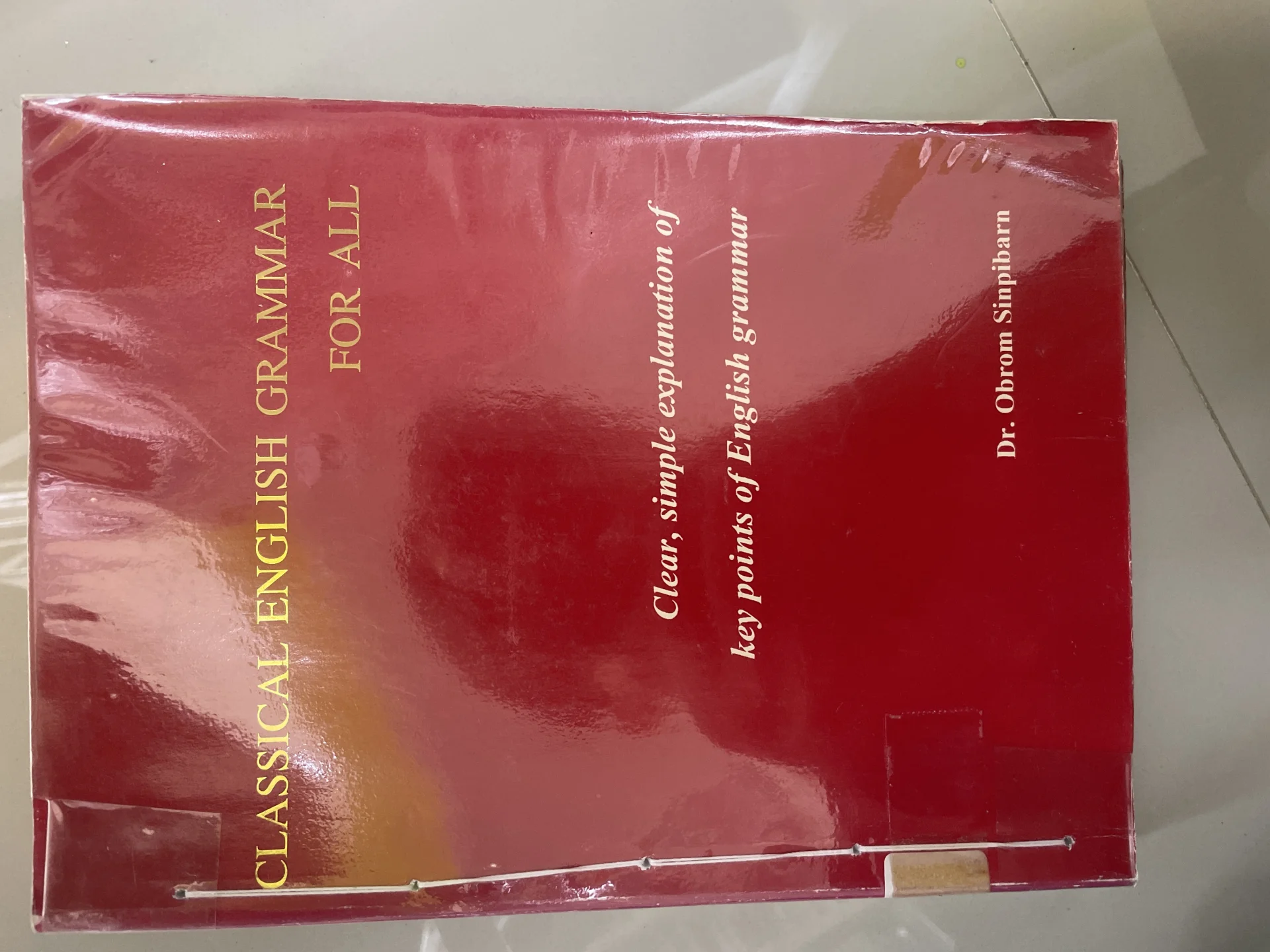 Classical English Grammar for All